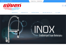 Tablet Screenshot of guvenmusluk.com.tr